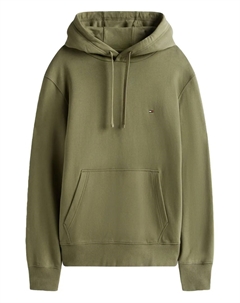 Худи с вышитым логотипом, зеленый Tommy hilfiger