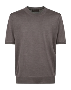 Кашемировая футболка, серый Brett johnson