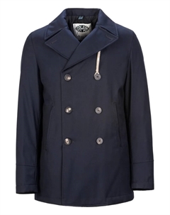 Двубортное пальто, синий Camplin