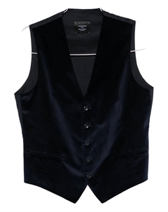 Жилет на пуговицах Brian, синий Tagliatore