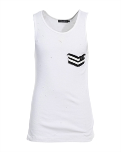 Майка, кремовый Dolce&gabbana