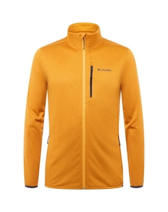 Флисовая кофта Rolli Park View с застежкой-молнией по всей длине, цвет mango heather, shark 880 Columbia