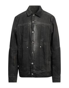 Джинсовая куртка, угольно-серый Rick owens