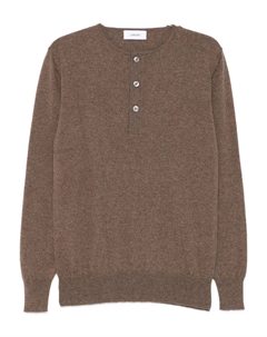 Кофта на пуговицах, коричневый Lardini