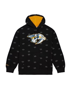 Толстовка Mitchell & Ness Nashville Predators мужская black Mitchell ness