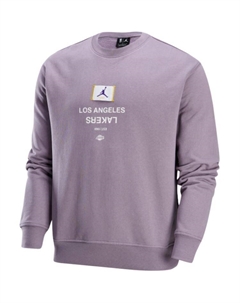 Толстовка NBA Courtside Los Angeles Lakers мужская smoky purple Jordan