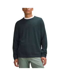 Свитер New Venture, кашемировый свитер, мужской, красный Lululemon