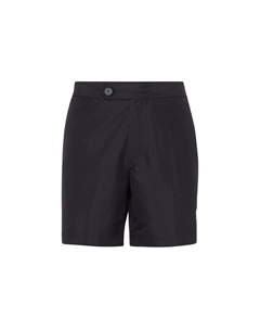 Шорты для плавания с вышитым логотипом, черный Brunello cucinelli