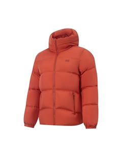 Спортивная куртка-пуховик укороченная мужская, темно-оранжевый Li-ning