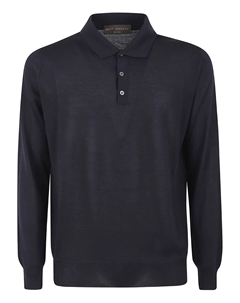 Поло из кашемира, синий Brett johnson