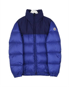 Пуховик мужской синий Moncler