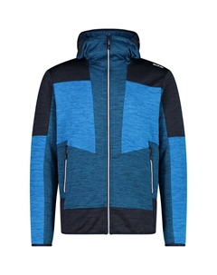 Толстовка с капюшоном, мужская куртка с фиксированным капюшоном, цвет petrol Cmp