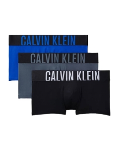 Комплект из трех боксеров с логотипом, черный Calvin klein underwear