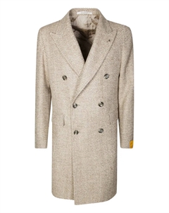 Двубортное пальто, светло-коричневый Tagliatore