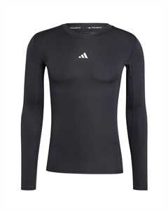 Тренировочная компрессионная рубашка Techfit, черный Adidas