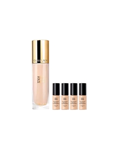 JIAOLAN Golden Diamond тональная основа Perfecting Foundation набор для макияжа легко растушевывается матовое выравнивание тона кожи 35мл+5мл*4 Guerlain