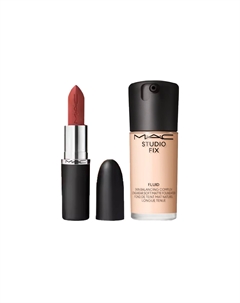 Жидкий тональный крем помада набор косметики легко растушевывается стойкий Mac