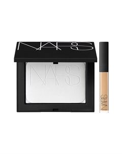 Иридесцентный сияющий праймер с легкой прозрачностью honey pink пудра для запечатывания baking powder консилер сет для контроля жирности 10г+6мл Nars