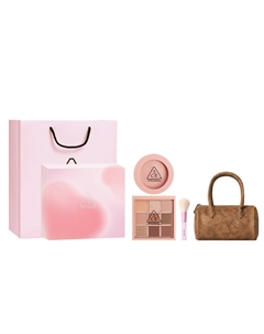 Палетка теней для век румяна новичка девять квадратов наборы для макияжа легко растушевываются натуральный прозрачный 3ce