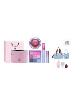 Набор макияжа muut limited из четырех предметов: тени для век, румяна, жидкая помада, прозрачная база, стойкий эффект 3ce