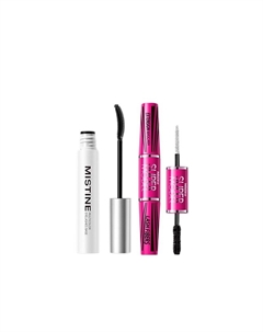 Натуральная тушь для ресниц с эффектом базы, моделирующая, уплотняющая, водостойкая, стойкая, удлиняющая, комбинированный 3D-эффект Mistine