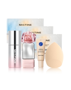 Жидкая помада-румяна наборы макияжа легко растушевывается шиммер натуральный стойкий блеск чистый цвет лица Mistine