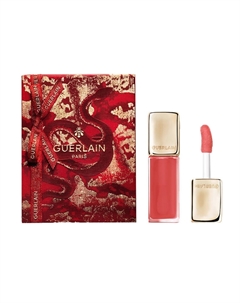 JIAOLAN новогодний лимитированный блеск для губ Kiss And Kiss сыворотка водянистый легкое нанесение 9.5мл Guerlain