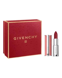 Новогодний лимитированный haute couture розовая бархатная помада матовый тон выравнивающий 3.4g Givenchy