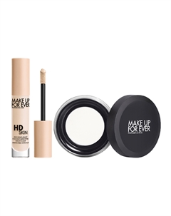 Пудра-корректор Light Mist Honey для маскировки и выравнивания тона кожи 4,7 мл + 8,5 г Make up for ever
