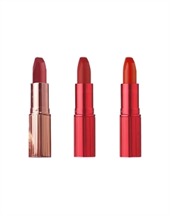 Помада и бальзам для губ CT Hollywood набор #Kiss Mark+#Lip Desire Red Tea+#One Orange To Fame Charlotte tilbury