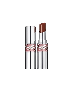 Круглый тюбик серебристый розовый тюбик помада глянцевая натуральная питательная 3.2г Saint laurent