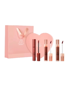 Ограниченная серия ко дню святого валентина блеск для губ с сердечками стойкий без перехода 4g/4.6g/4.7g 3ce