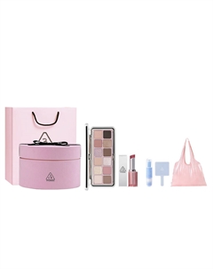 Тени для век двенадцати оттенков с блеском и помадой Soft Focus, легко растушевываются, натуральный макияж 3ce