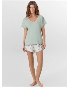 Комплект женский (футболка, шорты) Mark formelle