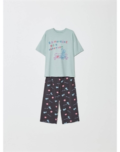 Пижама с принтом для мальчиков x Смешарики Sela