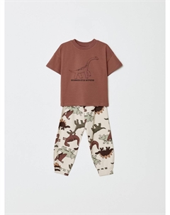Пижама с принтом для мальчиков Sela