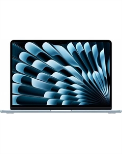 Ноутбук Apple MacBook Air A3240 M4 10 core 16Gb SSD512Gb/10 core GPU 13.6" Liquid Retina (2560x1664) macOS lt.blue (MC6U4LL/A)