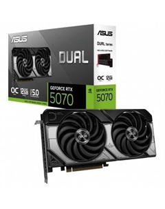 Видеокарта Asus RTX5070 DUAL OC 12Gb GDDR7 192bit (90YV0M17-M0NA00)