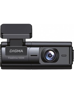 Видеорегистратор FreeDrive 930W черный 4Mpix 1440x2560 2160p 170гр. Allwinner Digma