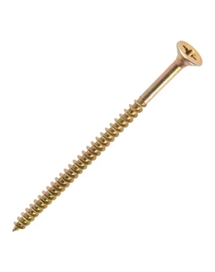 Саморезы универсальные потайные острые оцинкованные 4.5x80 4 шт. Без бренда