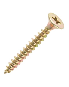 Саморезы универсальные потайные острые оцинкованные 5x40 10 шт. Без бренда