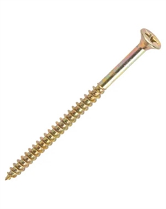 Саморезы универсальные потайные острые оцинкованные 5x80 4 шт. Без бренда