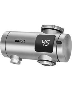 Водонагреватель КТ-6522, проточный, 3.3кВт, нержавеющая сталь Kitfort