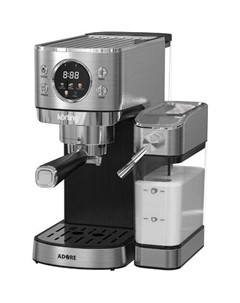 Кофеварка kcm 1006 t adore, рожковая, нержавеющая сталь Korting
