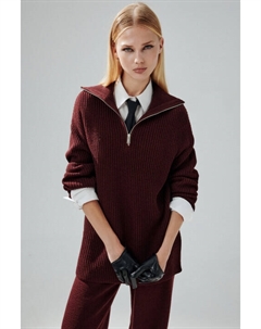 Свитер с воротником на молнии Befree