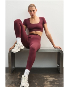 Леггинсы спортивные с надписью Befree