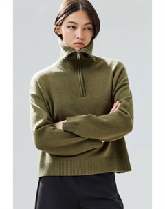 Свитер с воротником на молнии Befree