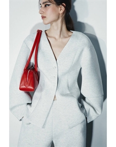 Пиджак приталенный с объемными рукавами Befree