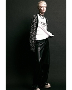 Брюки прямые с кожаной фактурой Befree