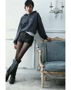 Худи-зипка со стразами Befree